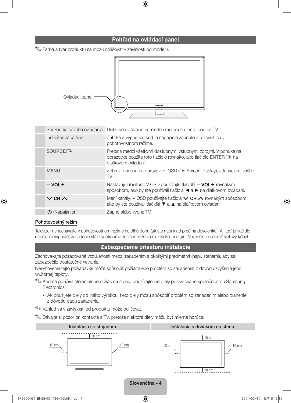 Samsung PS59D550C1W User Manual | Page 42 / 166