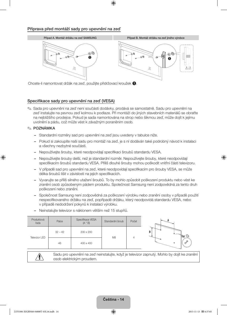 Samsung UE40F5300AW User Manual | Page 122 / 289