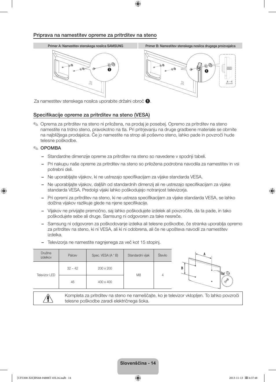 Samsung UE40F5300AW User Manual | Page 230 / 289