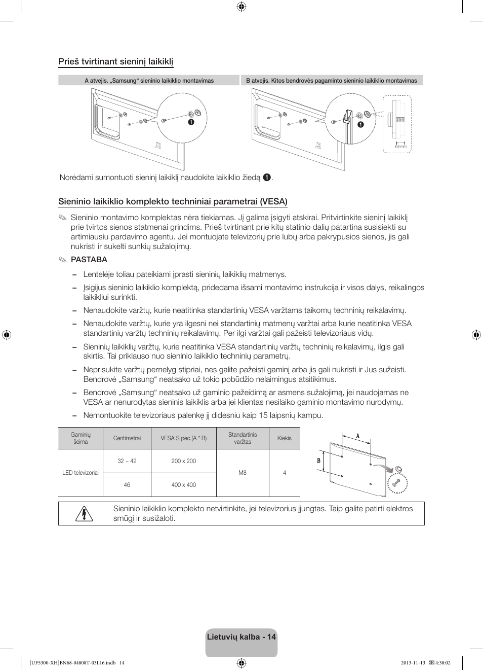 Samsung UE40F5300AW User Manual | Page 266 / 289