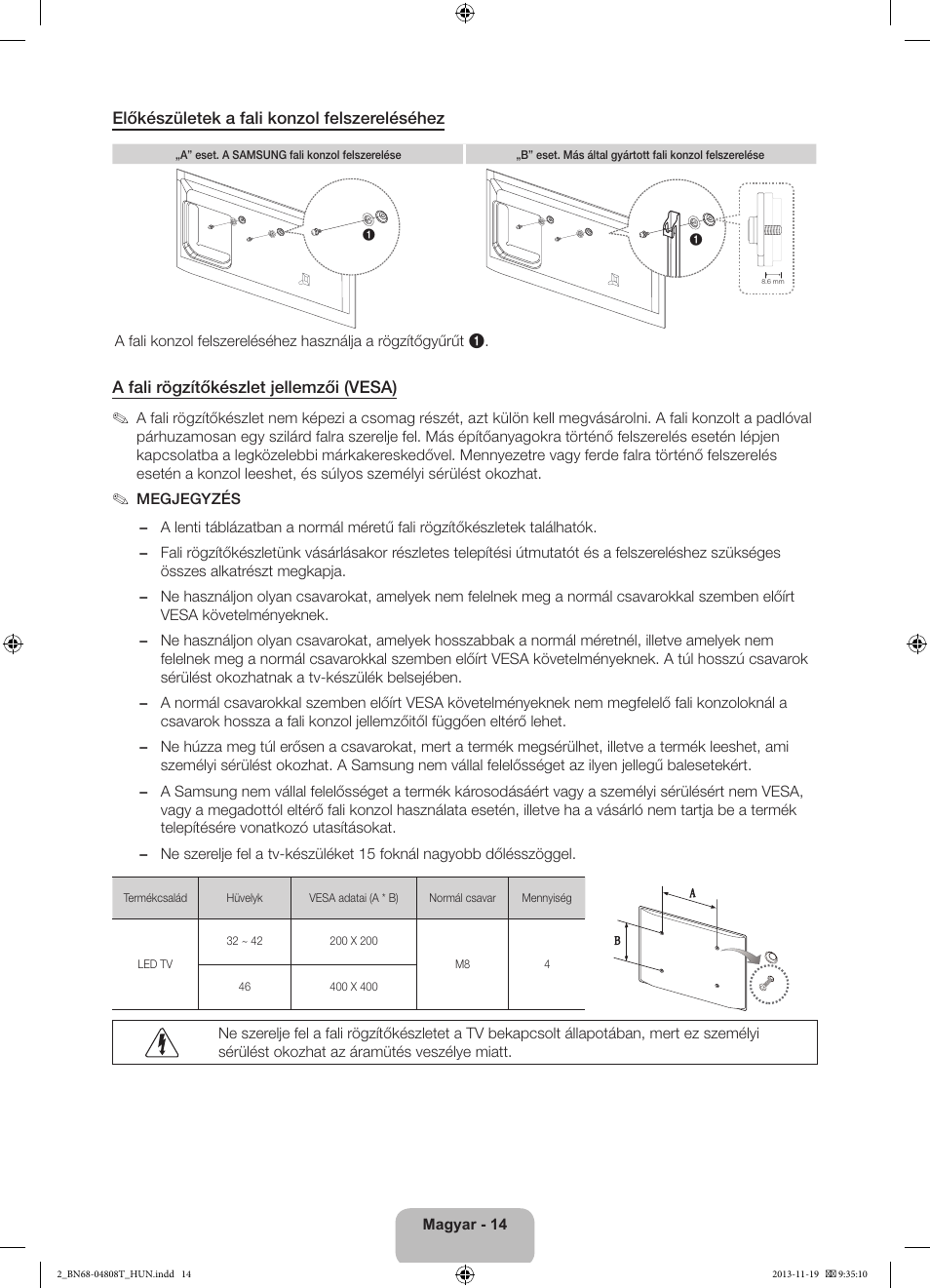 Samsung UE40F5300AW User Manual | Page 32 / 289