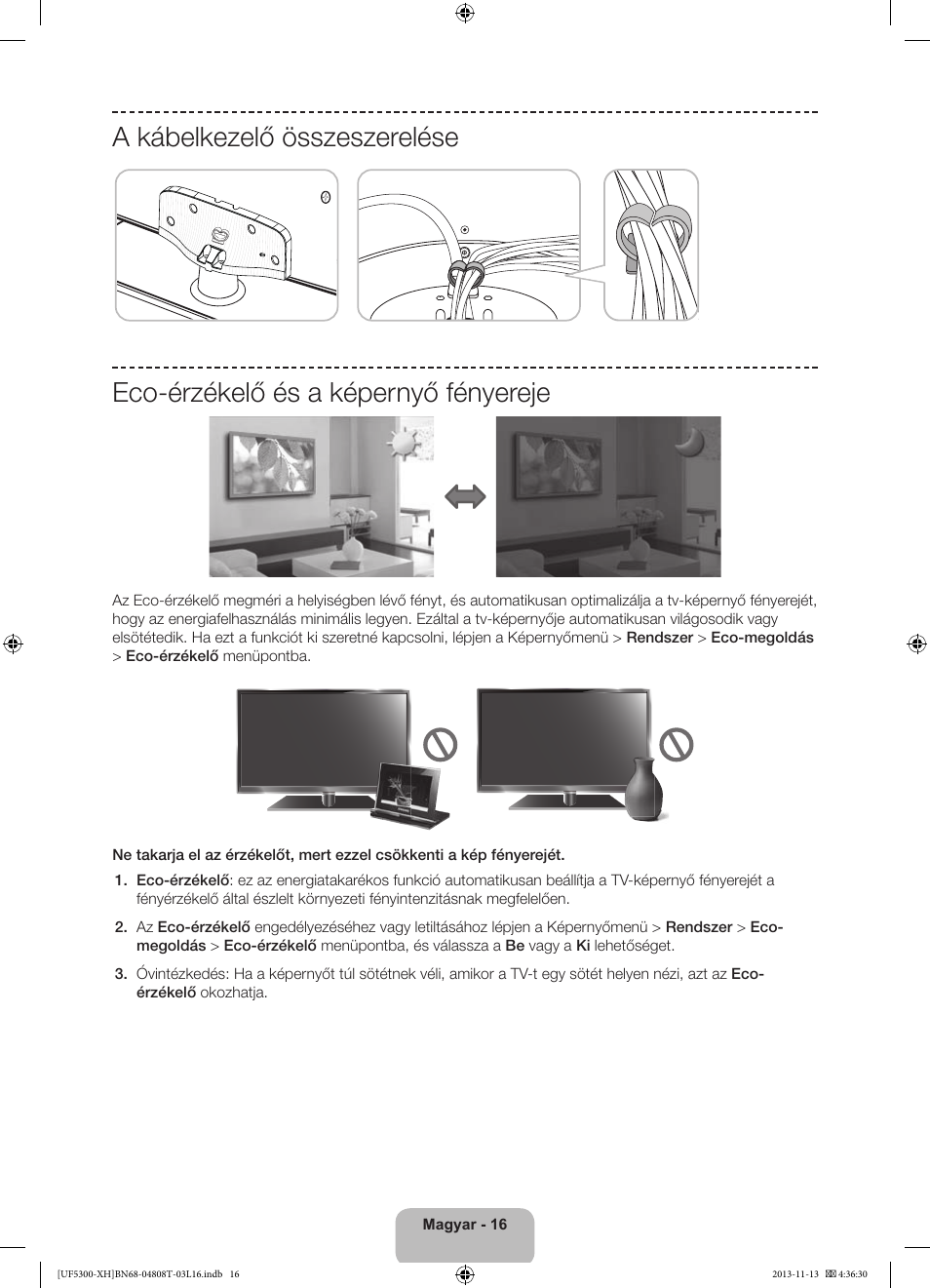 Samsung UE40F5300AW User Manual | Page 34 / 289