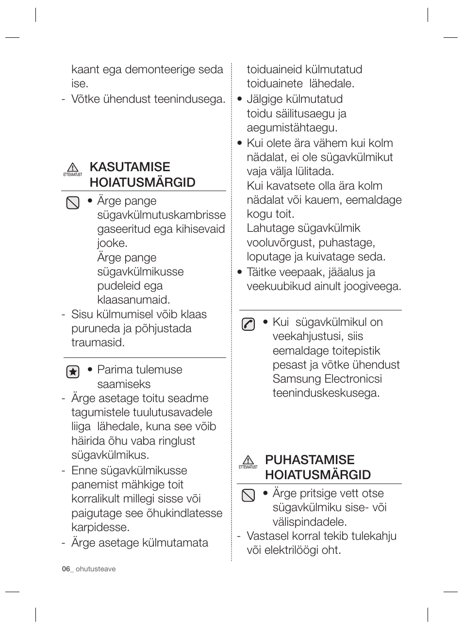 Samsung RZ80EEIS User Manual | Page 126 / 180