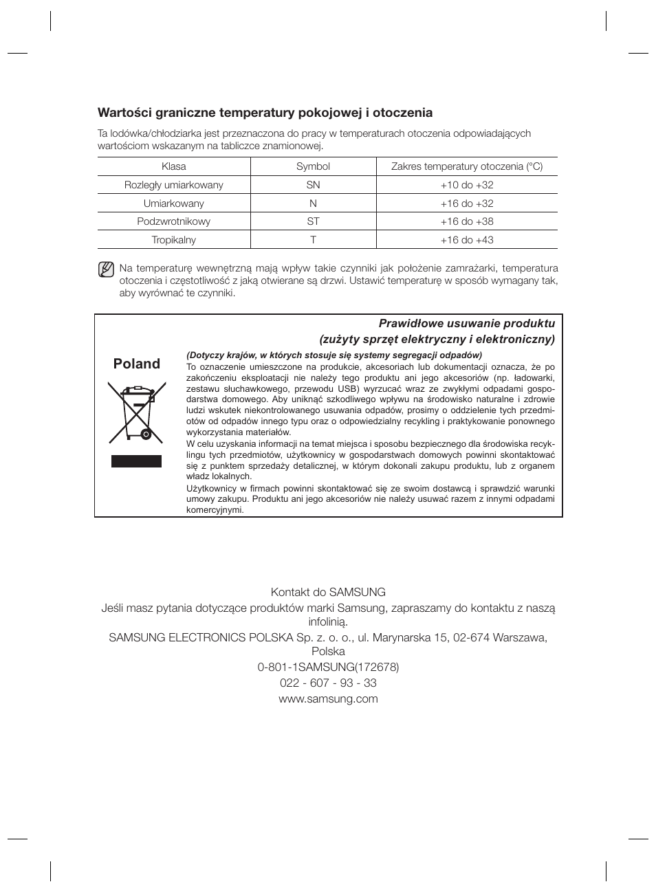 Poland | Samsung RZ80EEIS User Manual | Page 40 / 180