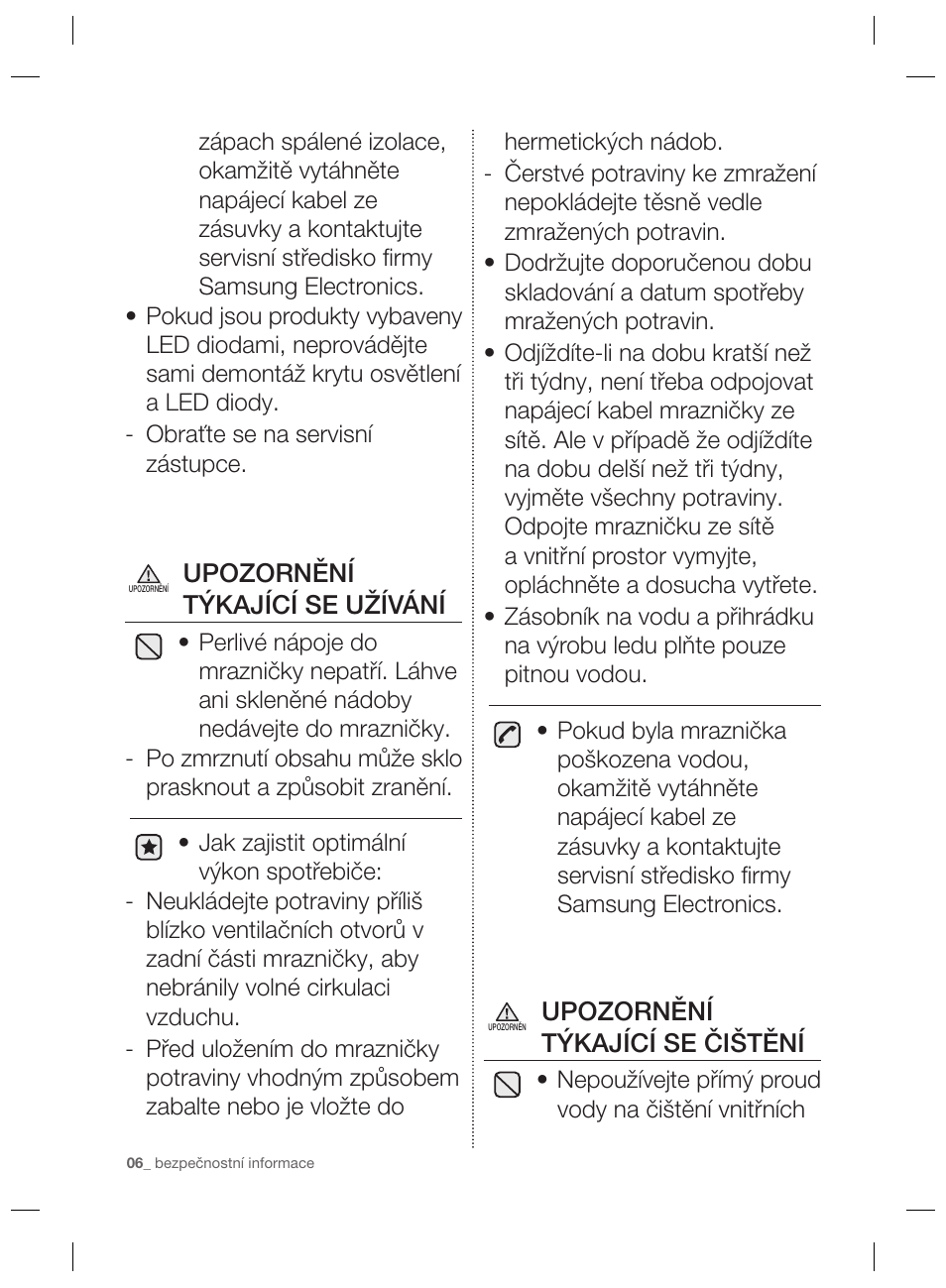 Samsung RZ80EEIS User Manual | Page 66 / 180