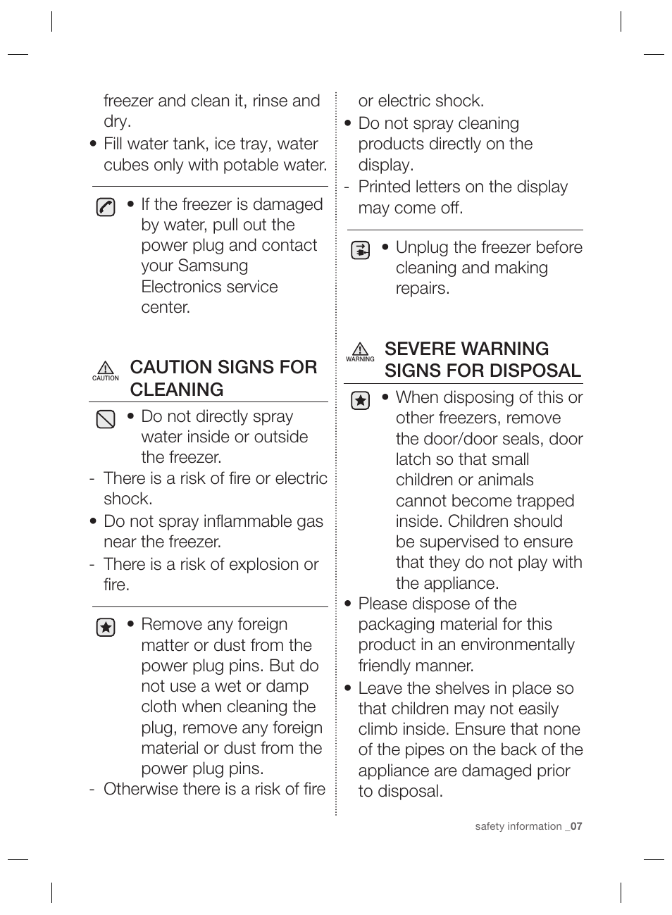 Samsung RZ80EEIS User Manual | Page 7 / 180