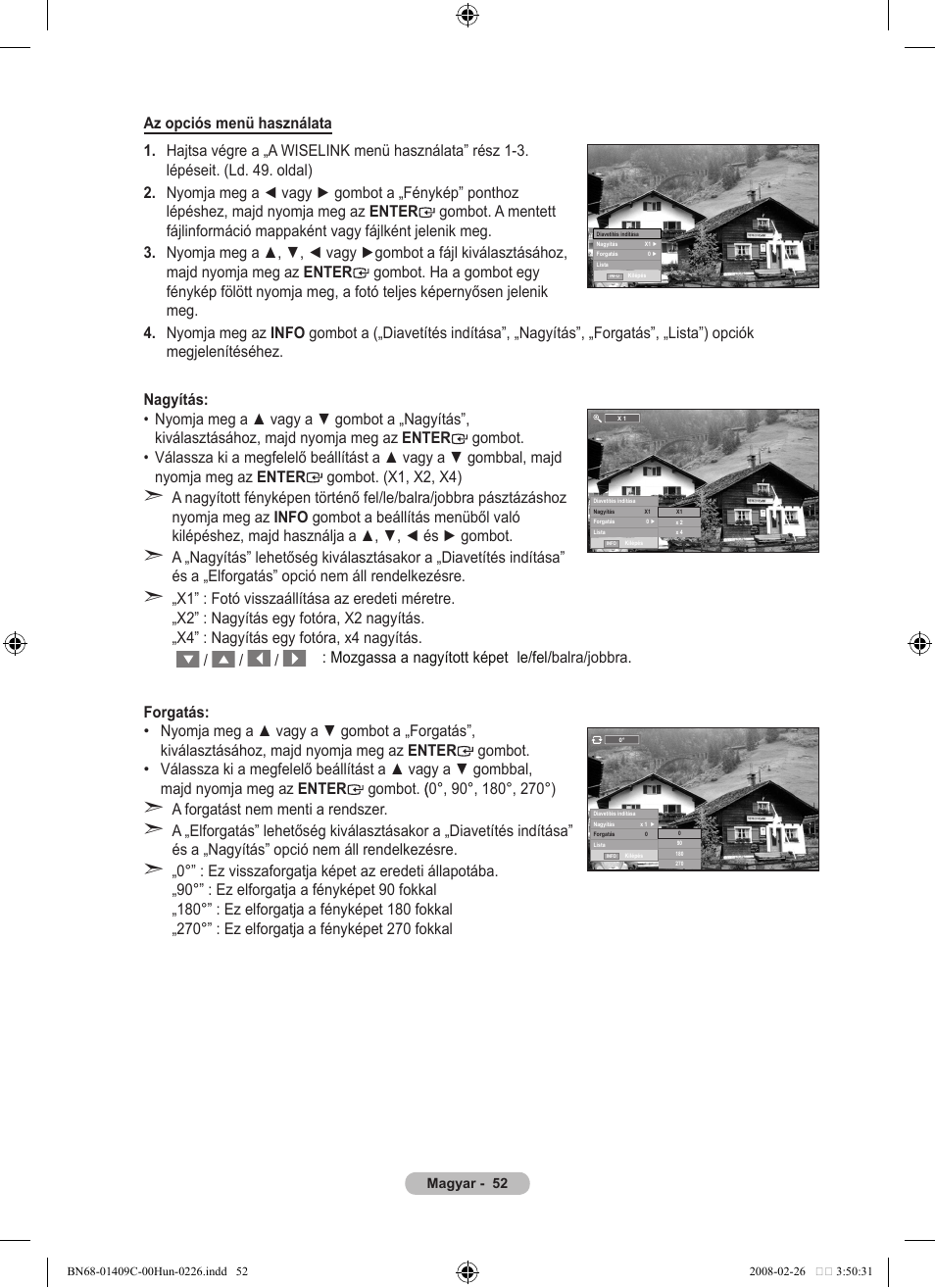 Samsung LE52A559P4F User Manual | Page 124 / 632