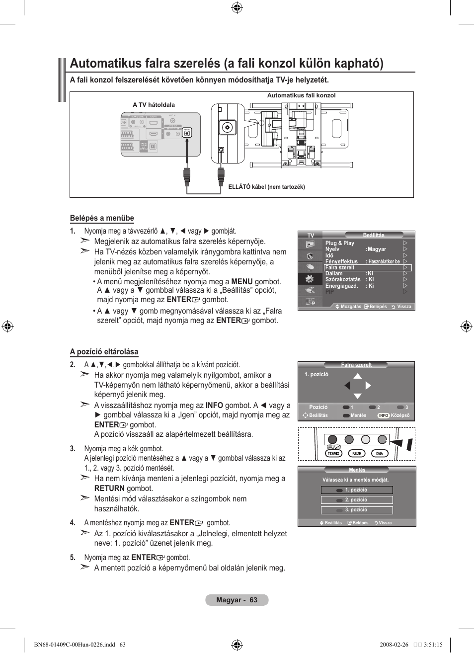 Samsung LE52A559P4F User Manual | Page 135 / 632