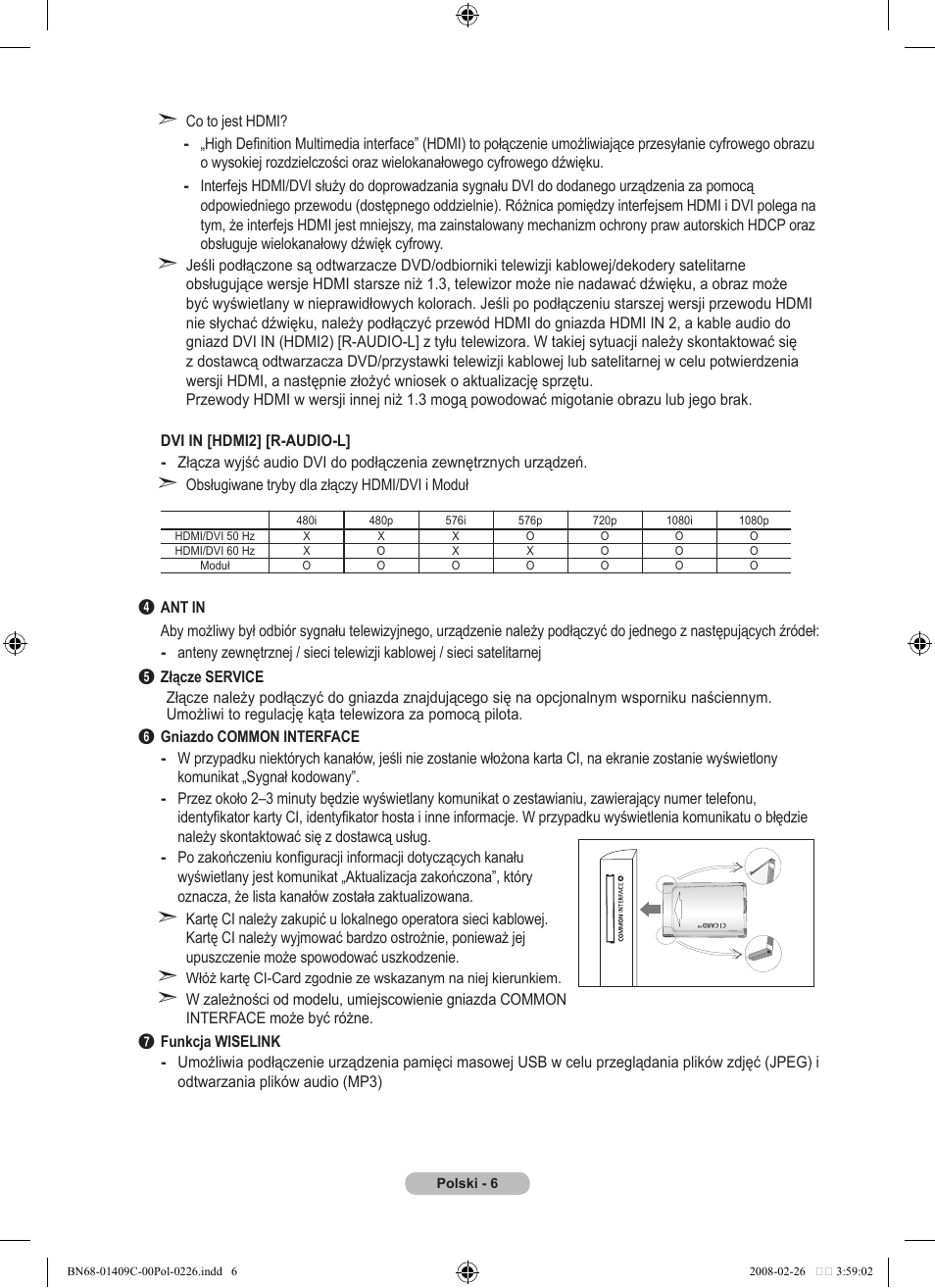 Samsung LE52A559P4F User Manual | Page 148 / 632