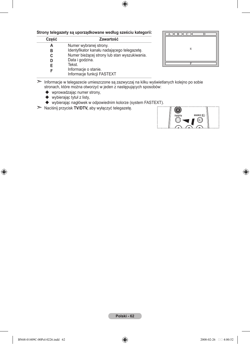 Samsung LE52A559P4F User Manual | Page 204 / 632