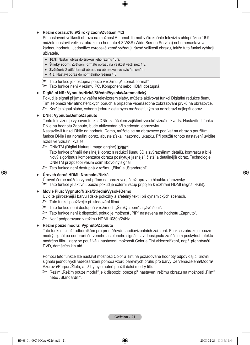 Samsung LE52A559P4F User Manual | Page 443 / 632