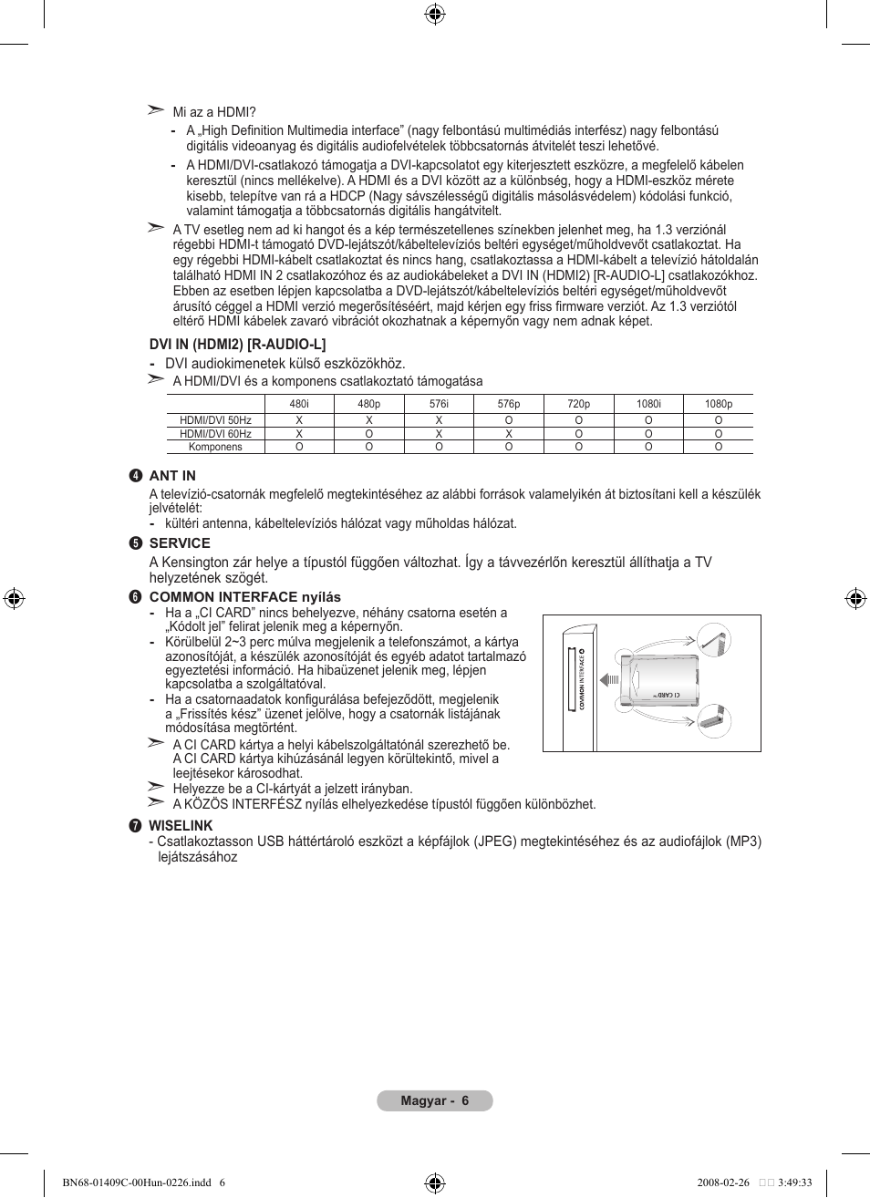 Samsung LE52A559P4F User Manual | Page 78 / 632