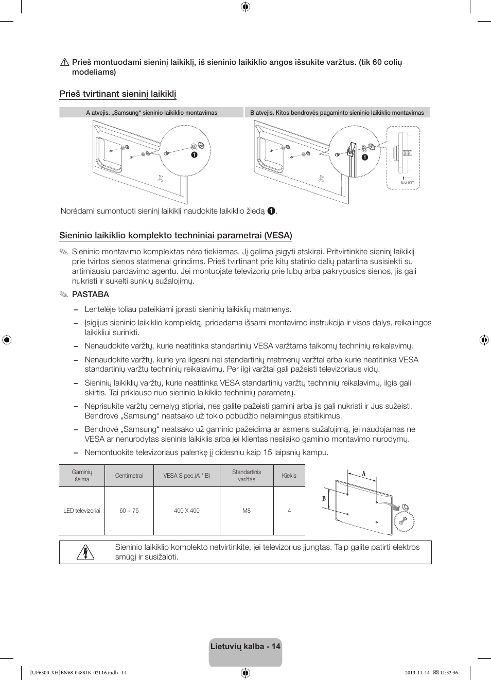 Samsung UE60F6300AW User Manual | Page 266 / 289