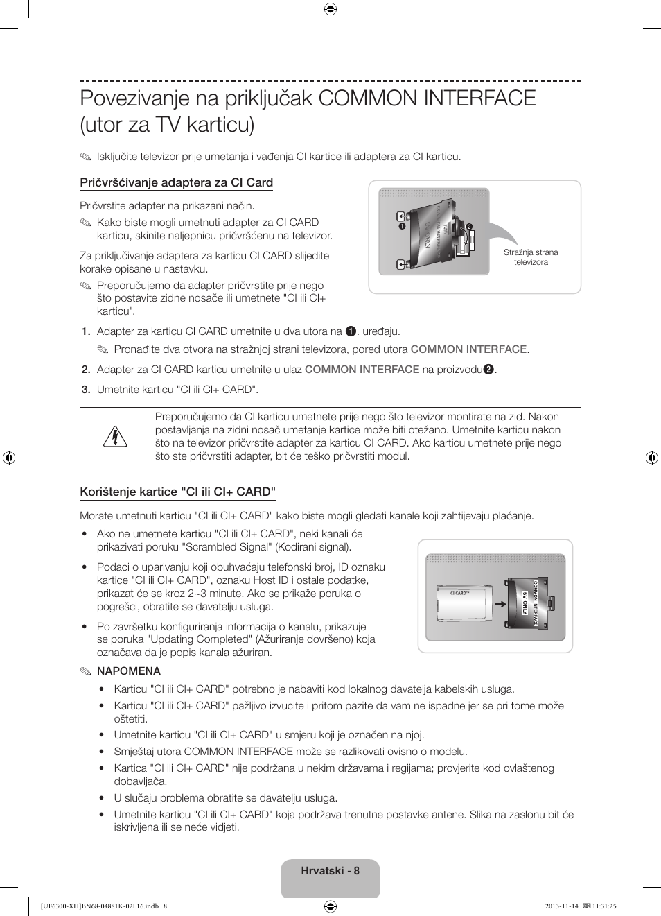 Samsung UE60F6300AW User Manual | Page 98 / 289
