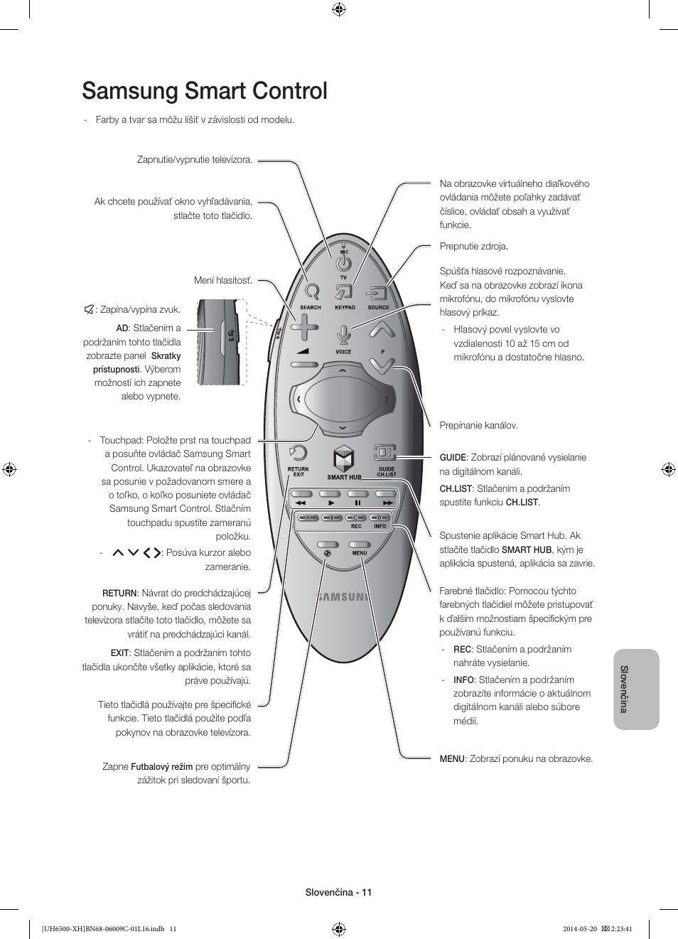 Samsung smart control | Samsung UE40H6640SL User Manual | Page 165 / 353