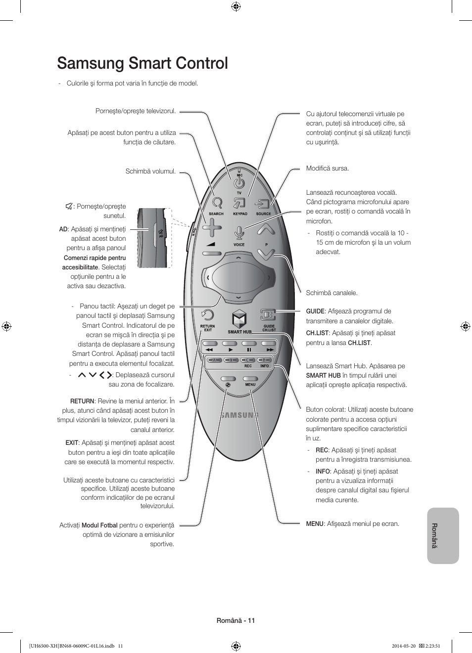 Samsung smart control | Samsung UE40H6640SL User Manual | Page 187 / 353