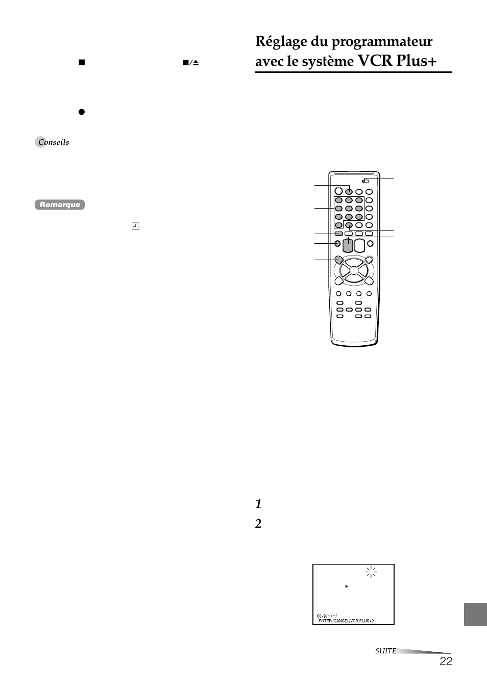 Vcr plus, Réglage du programmateur avec le système | Aiwa HV-FX8100U User Manual | Page 106 / 116