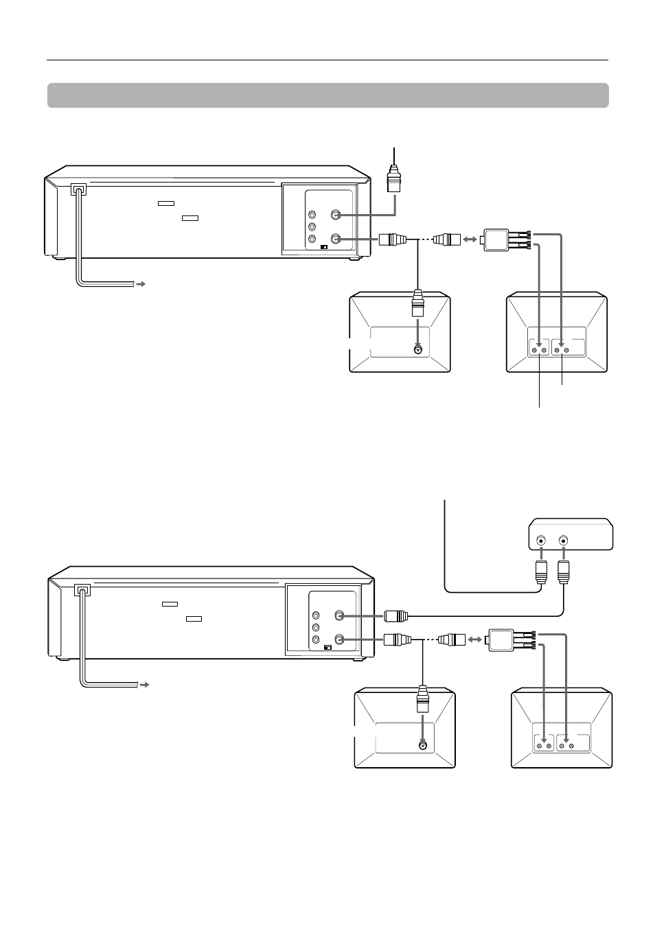 Catv connections | Aiwa HV-FX8100U User Manual | Page 12 / 116