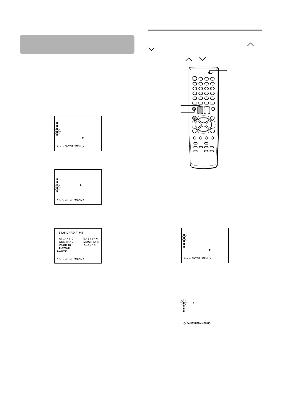 Setting the vcr channels, Setting the standard time according to your area | Aiwa HV-FX8100U User Manual | Page 20 / 116