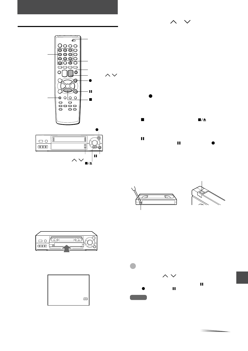 Recording a tv program | Aiwa HV-FX8100U User Manual | Page 27 / 116