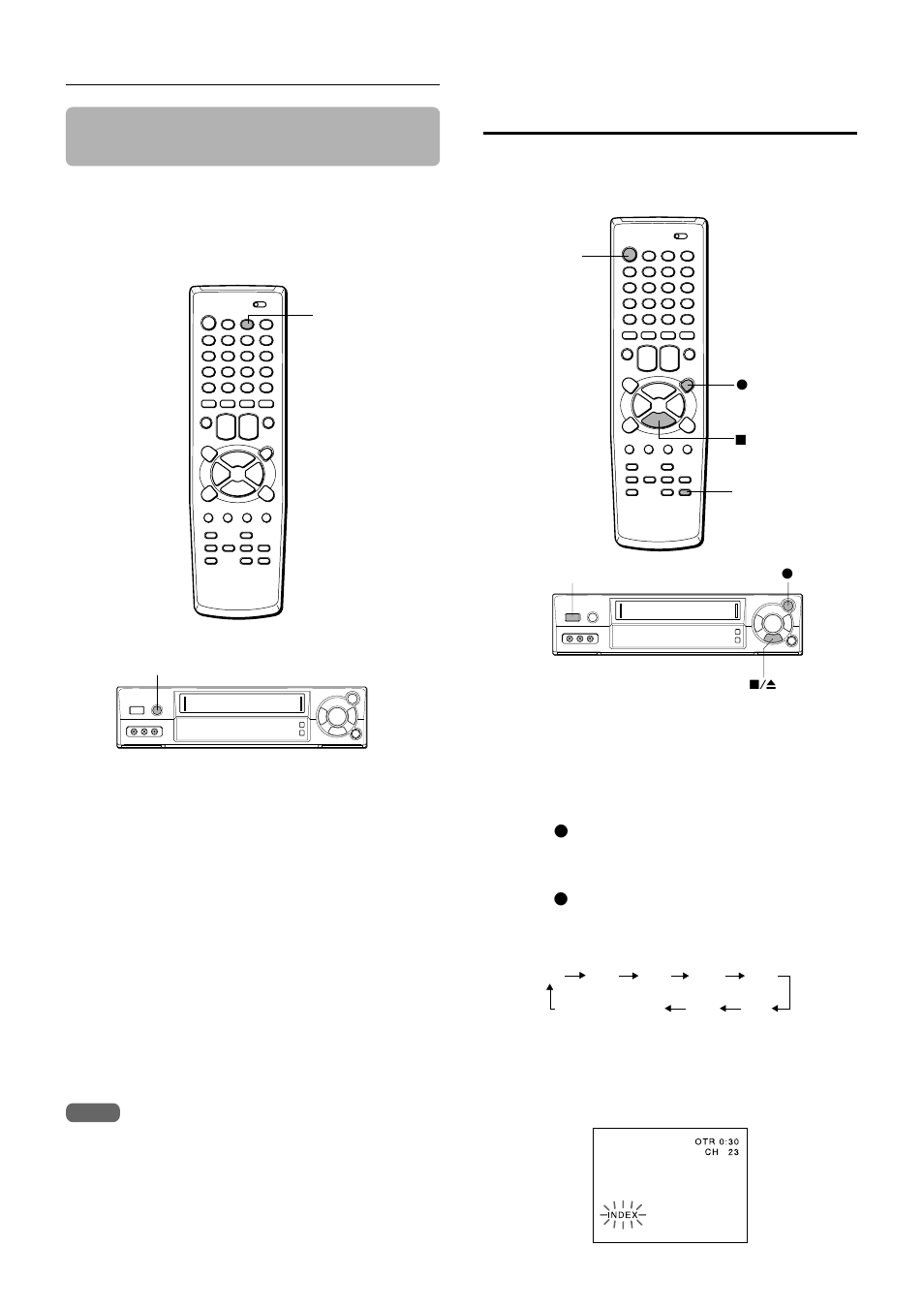 Recording with one-touch recording | Aiwa HV-FX8100U User Manual | Page 28 / 116