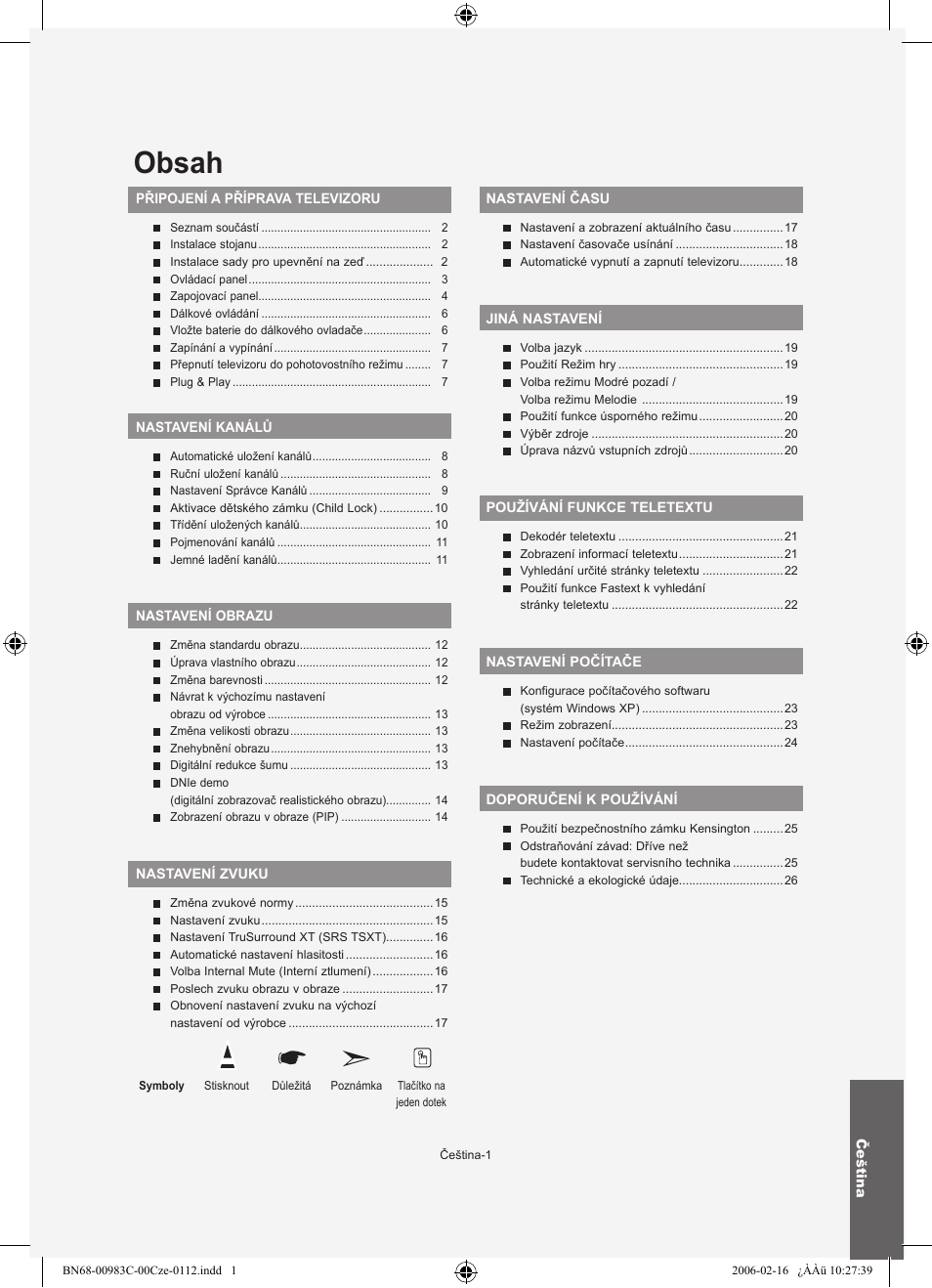 Samsung LE26R71B User Manual | Page 185 / 211
