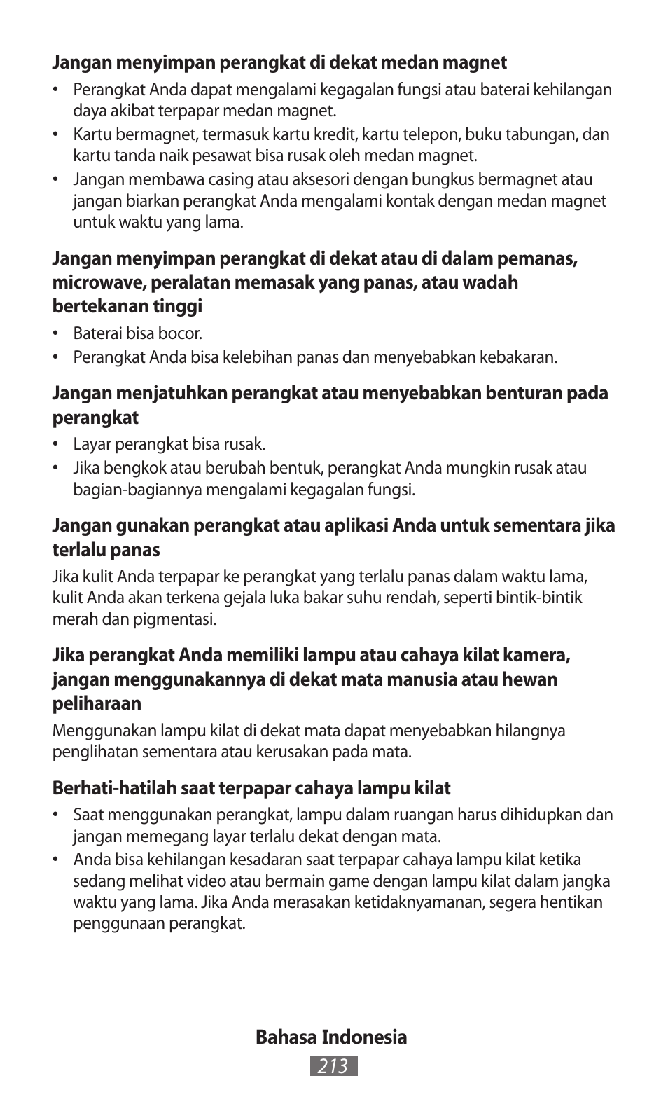 Samsung SM-T211 User Manual | Page 214 / 476