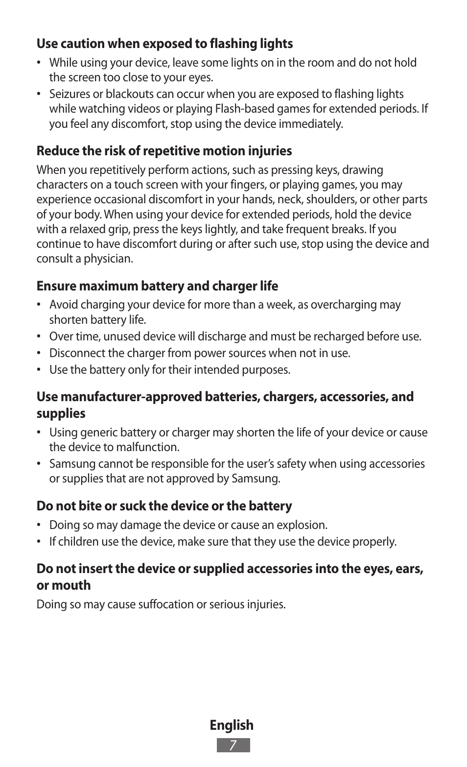 Samsung SM-T211 User Manual | Page 8 / 476