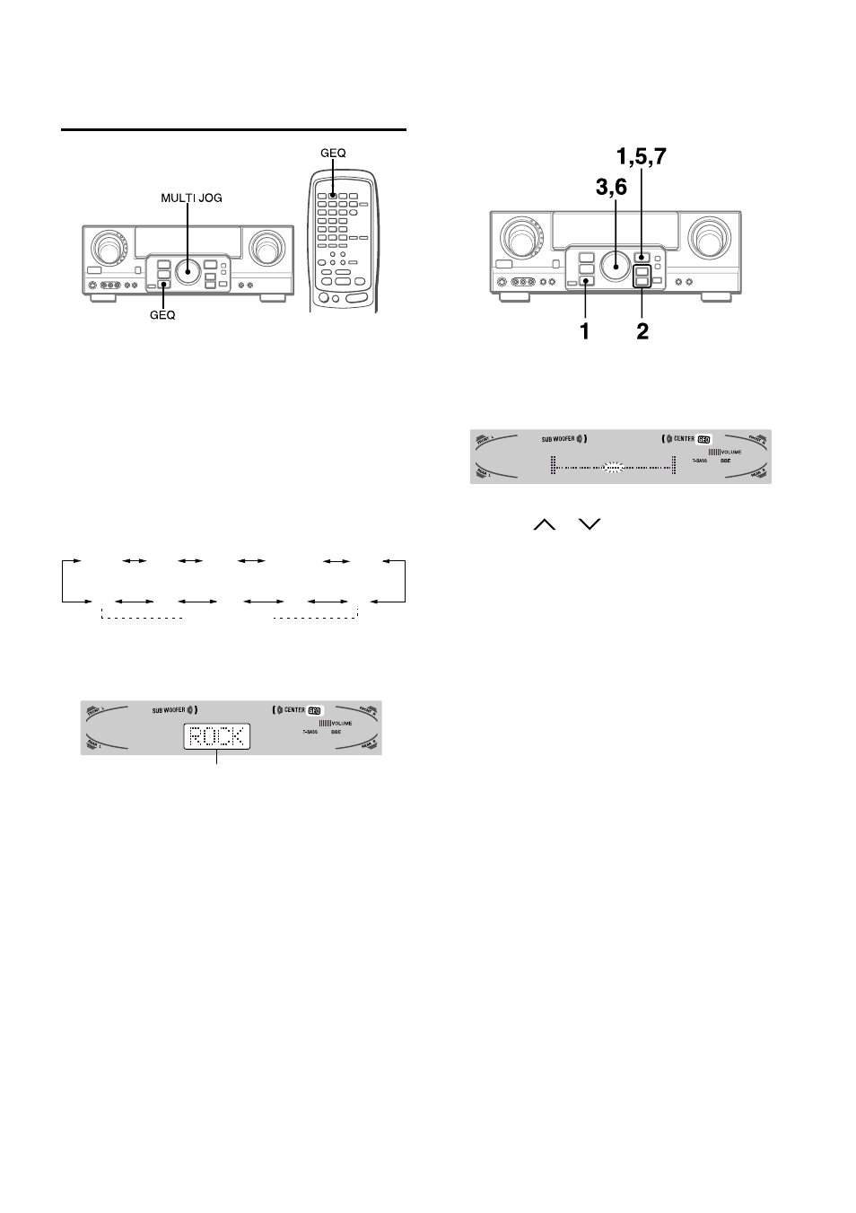 Electronic graphic equalizer, Setting new equalization curves | Aiwa AV-D77 User Manual | Page 10 / 80