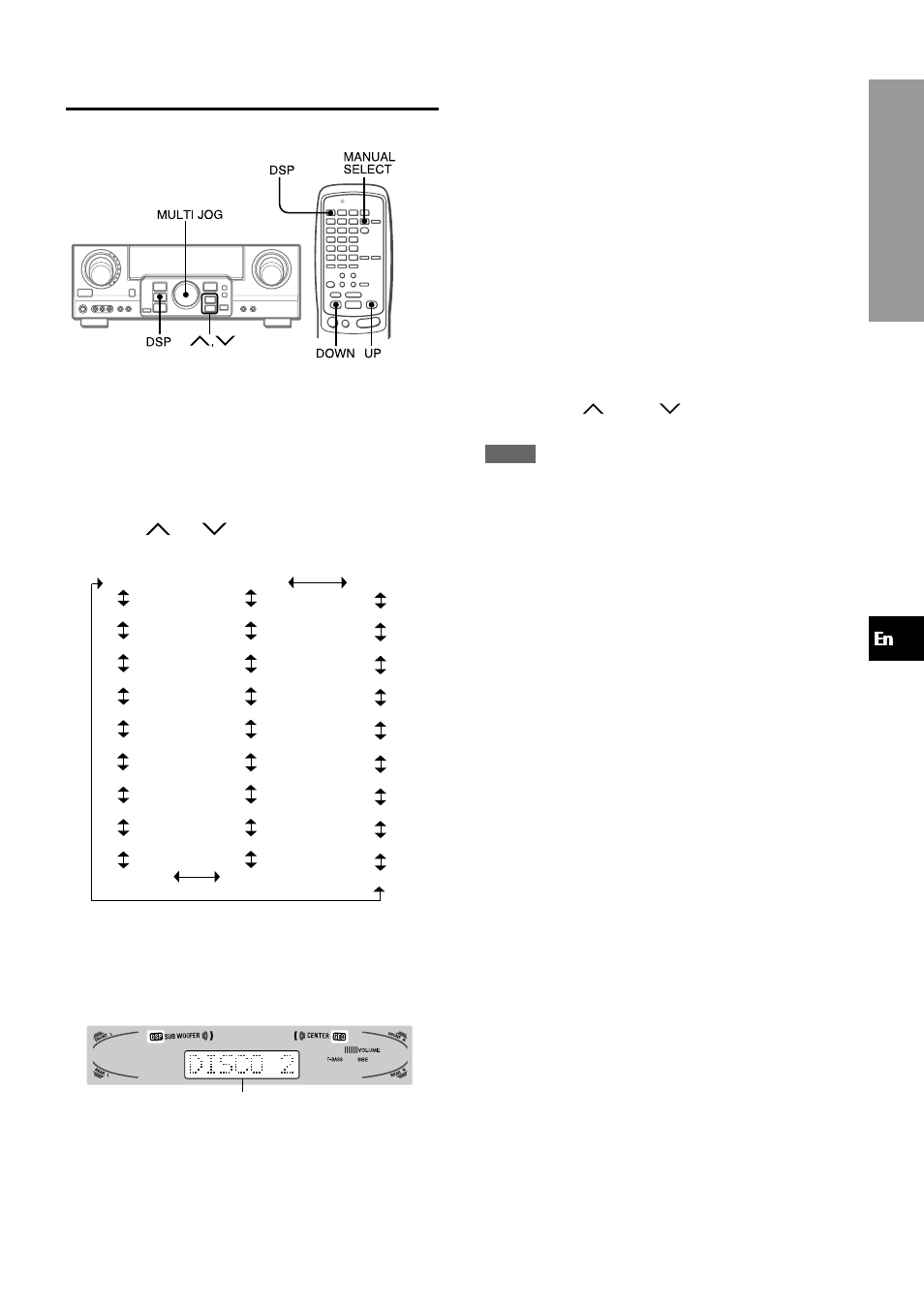 Dsp surround | Aiwa AV-D77 User Manual | Page 11 / 80