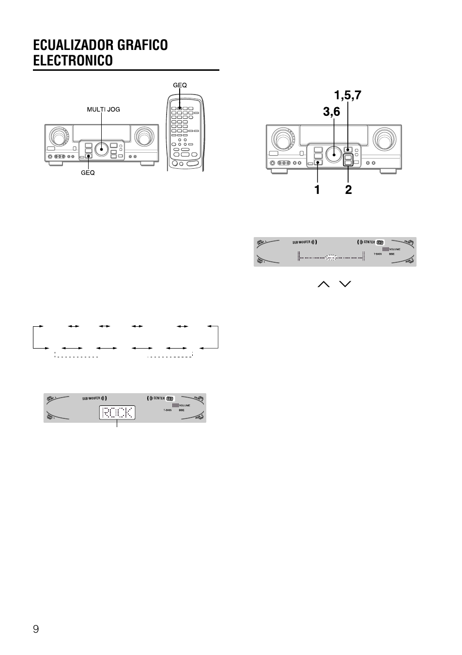 Ecualizador grafico electronico, Ajuste de nuevas curvas de ecualización | Aiwa AV-D77 User Manual | Page 41 / 80