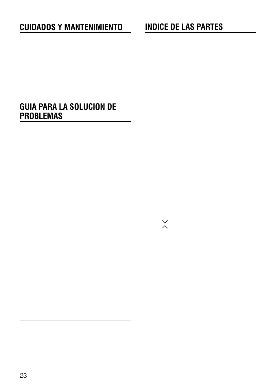 Cuidados y mantenimiento, Guia para la solucion de problemas, Indice de las partes | Seccion general, Seccion del sintonizador | Aiwa AV-D77 User Manual | Page 55 / 80