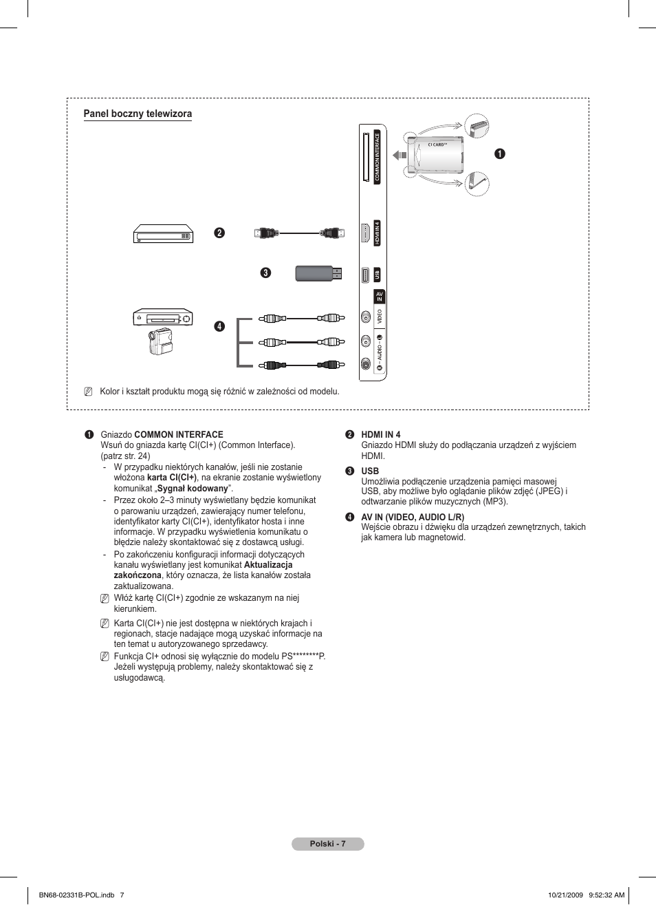 Samsung PS50B551T3W User Manual | Page 106 / 462