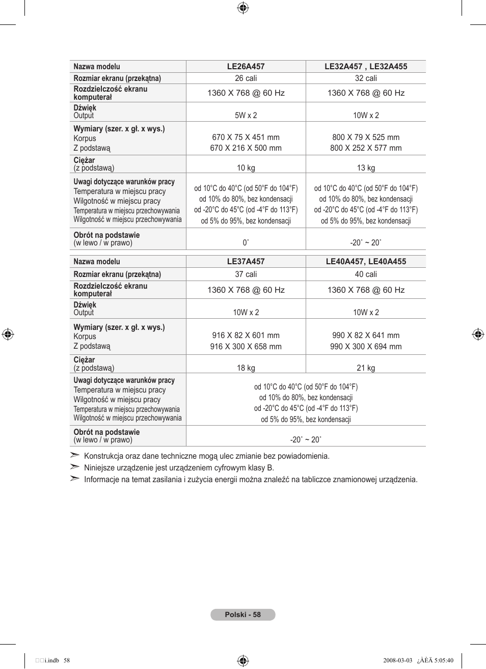 Samsung LE32A455C1D User Manual | Page 180 / 542