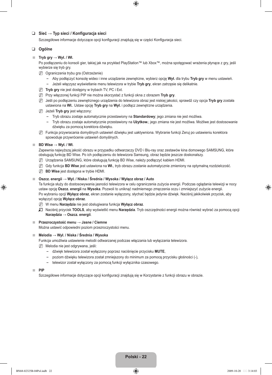 Samsung LE37B650T2W User Manual | Page 168 / 680