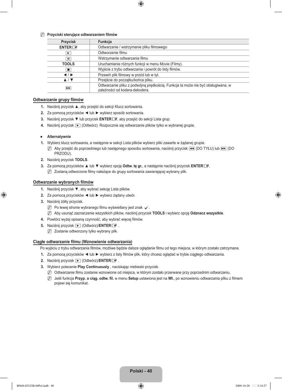 Samsung LE37B650T2W User Manual | Page 186 / 680