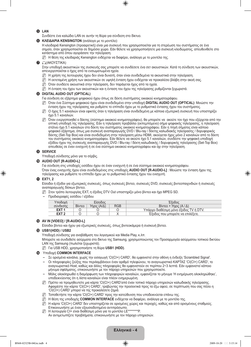 Samsung LE37B650T2W User Manual | Page 216 / 680