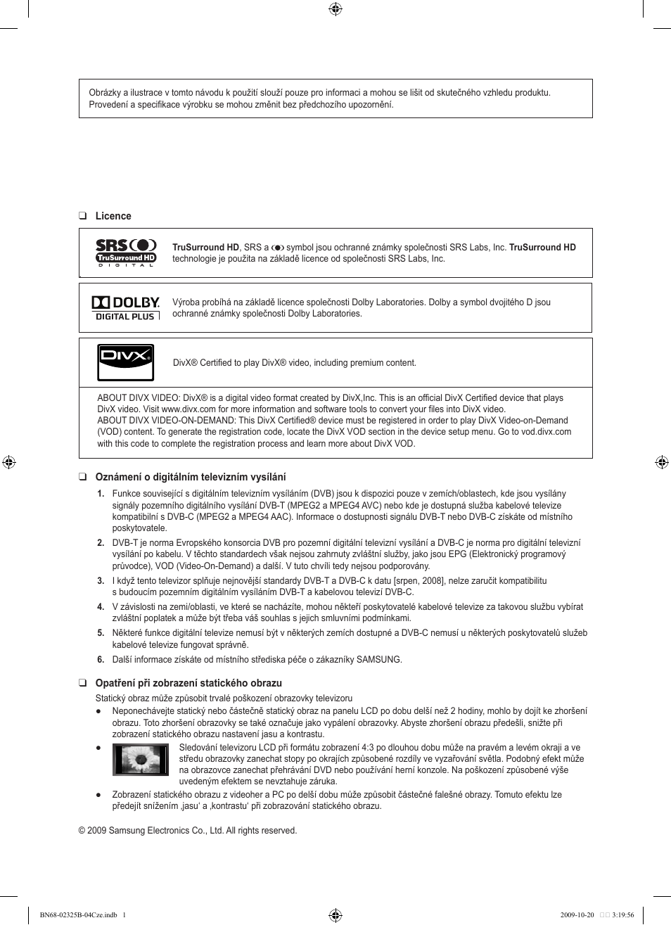 Samsung LE37B650T2W User Manual | Page 410 / 680