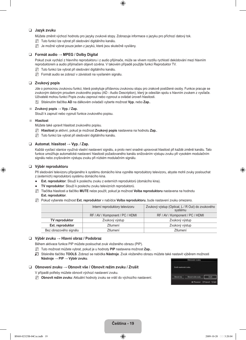 Samsung LE37B650T2W User Manual | Page 429 / 680