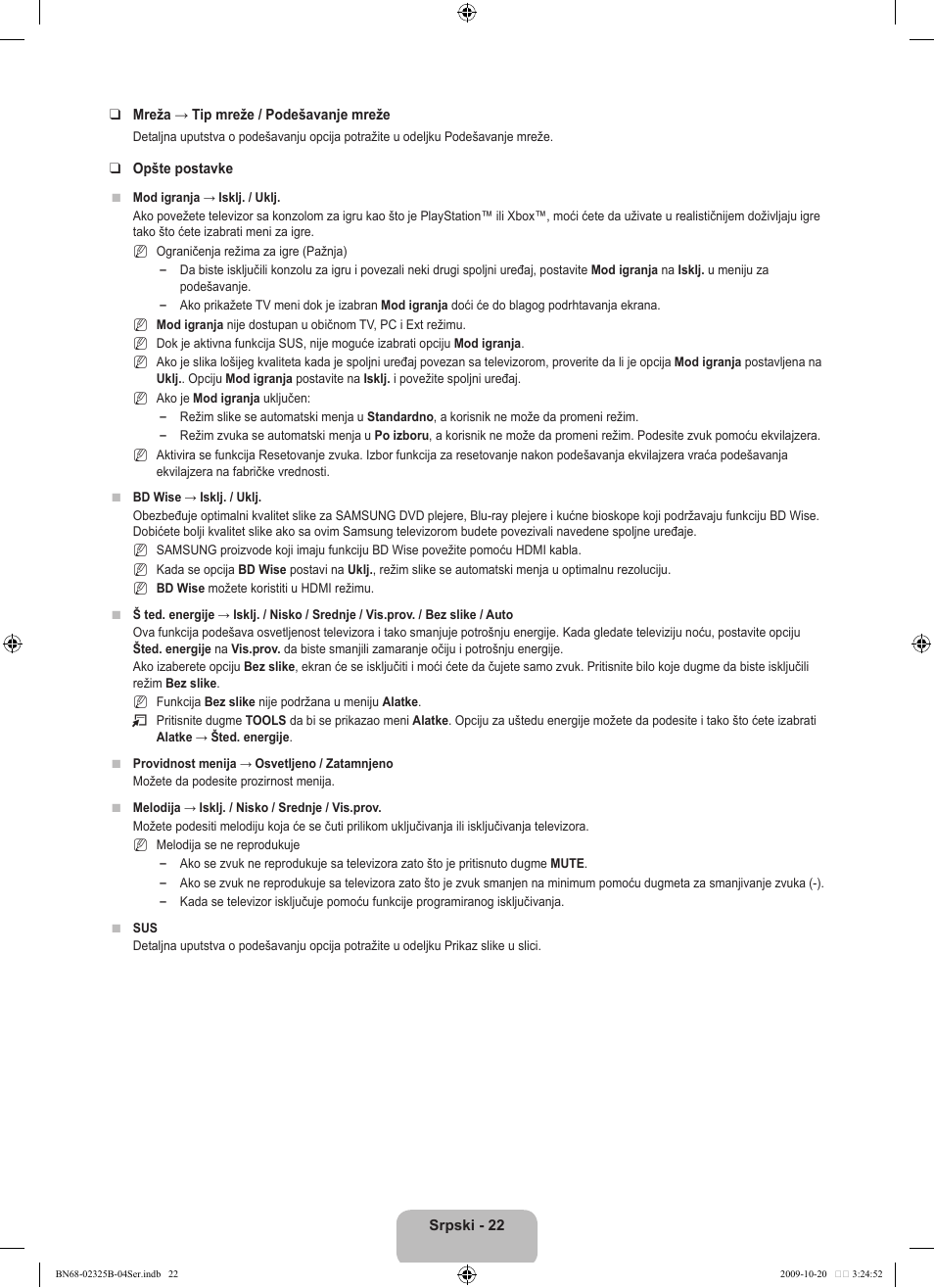 Samsung LE37B650T2W User Manual | Page 630 / 680