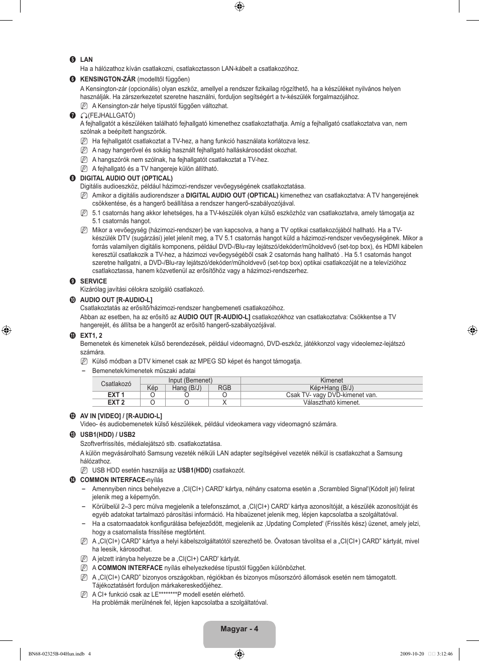 Samsung LE37B650T2W User Manual | Page 84 / 680