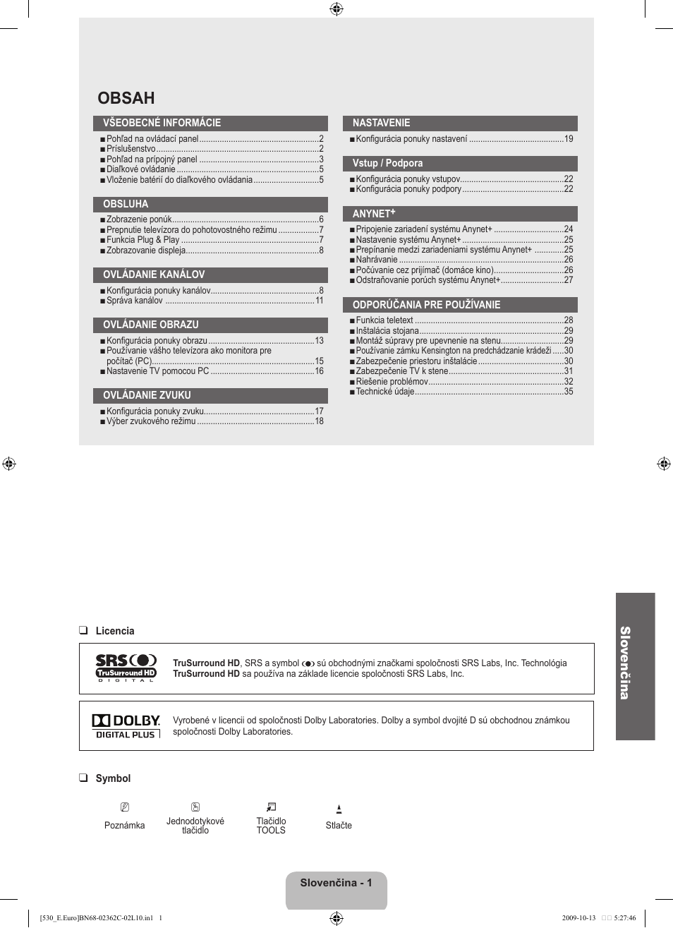 Samsung LE32B541P7W User Manual | Page 255 / 368