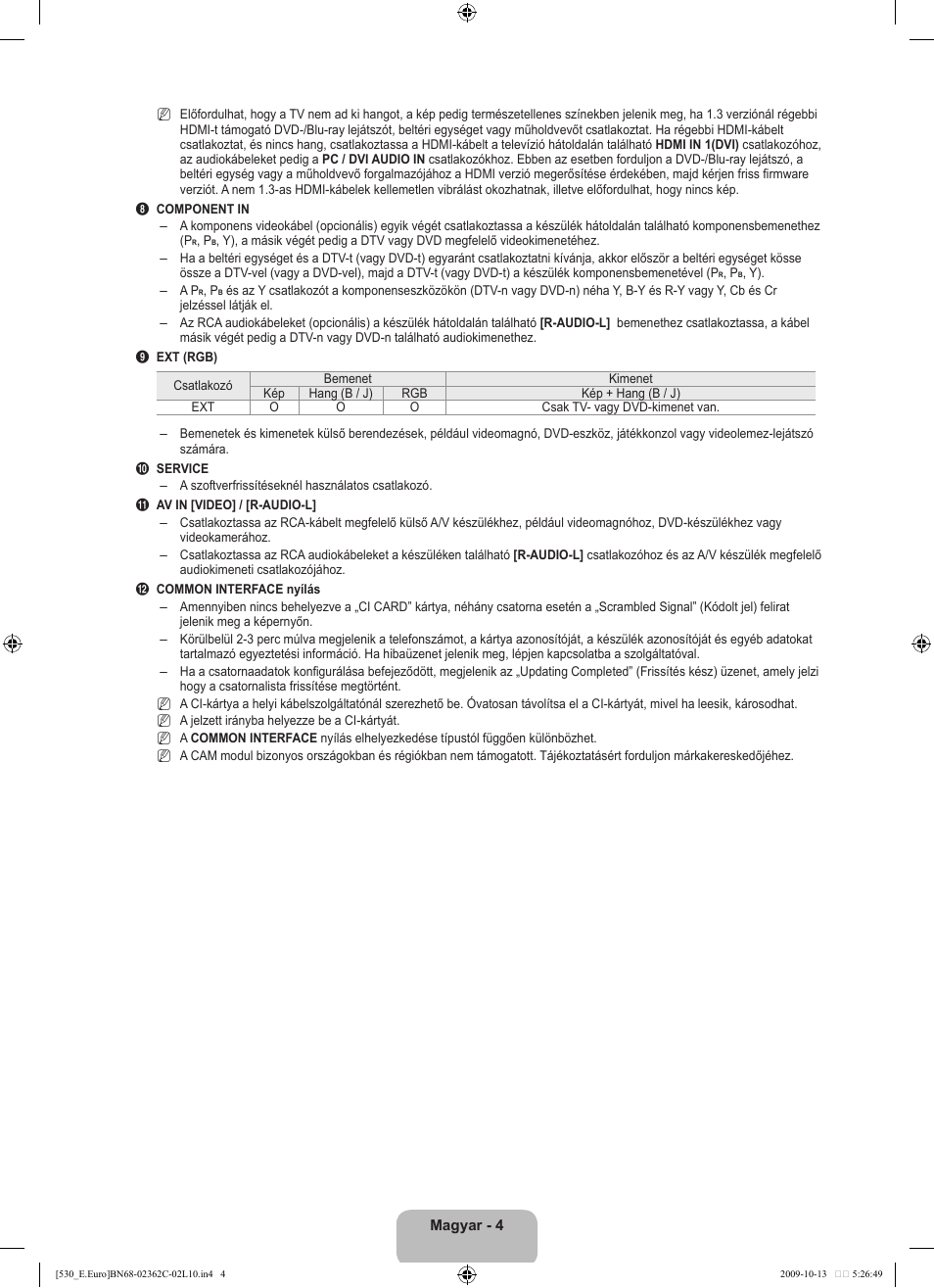 Samsung LE32B541P7W User Manual | Page 42 / 368