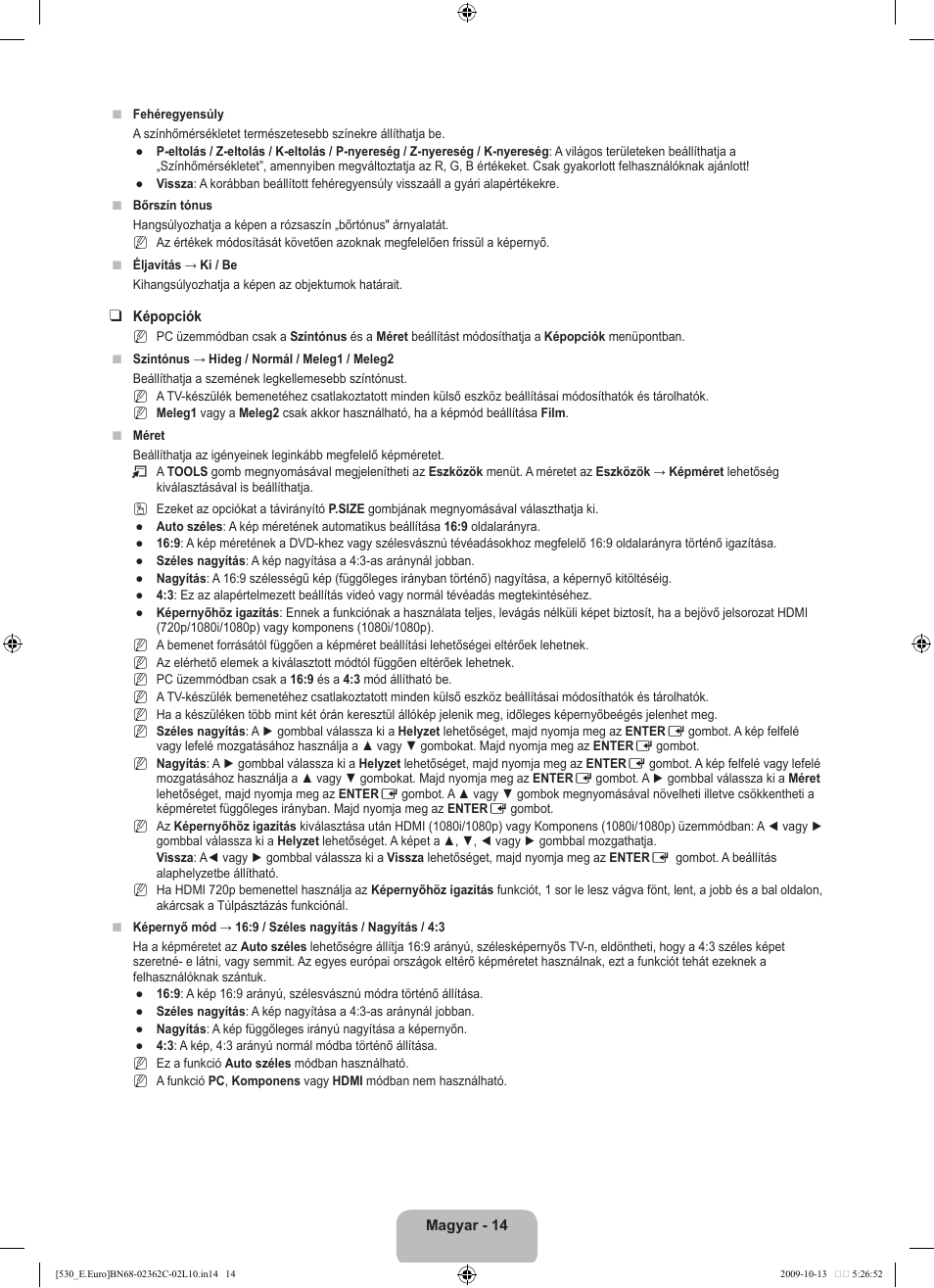 Samsung LE32B541P7W User Manual | Page 52 / 368