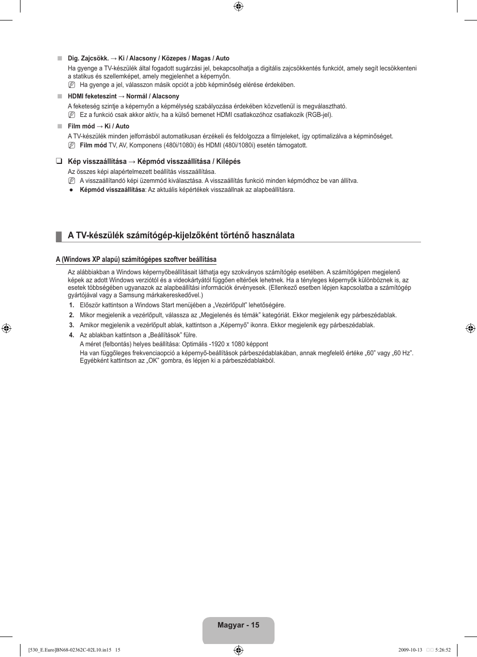 Samsung LE32B541P7W User Manual | Page 53 / 368