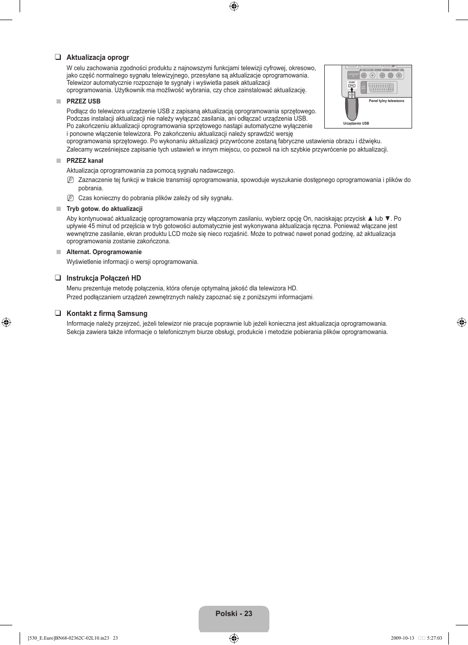 Samsung LE32B541P7W User Manual | Page 97 / 368