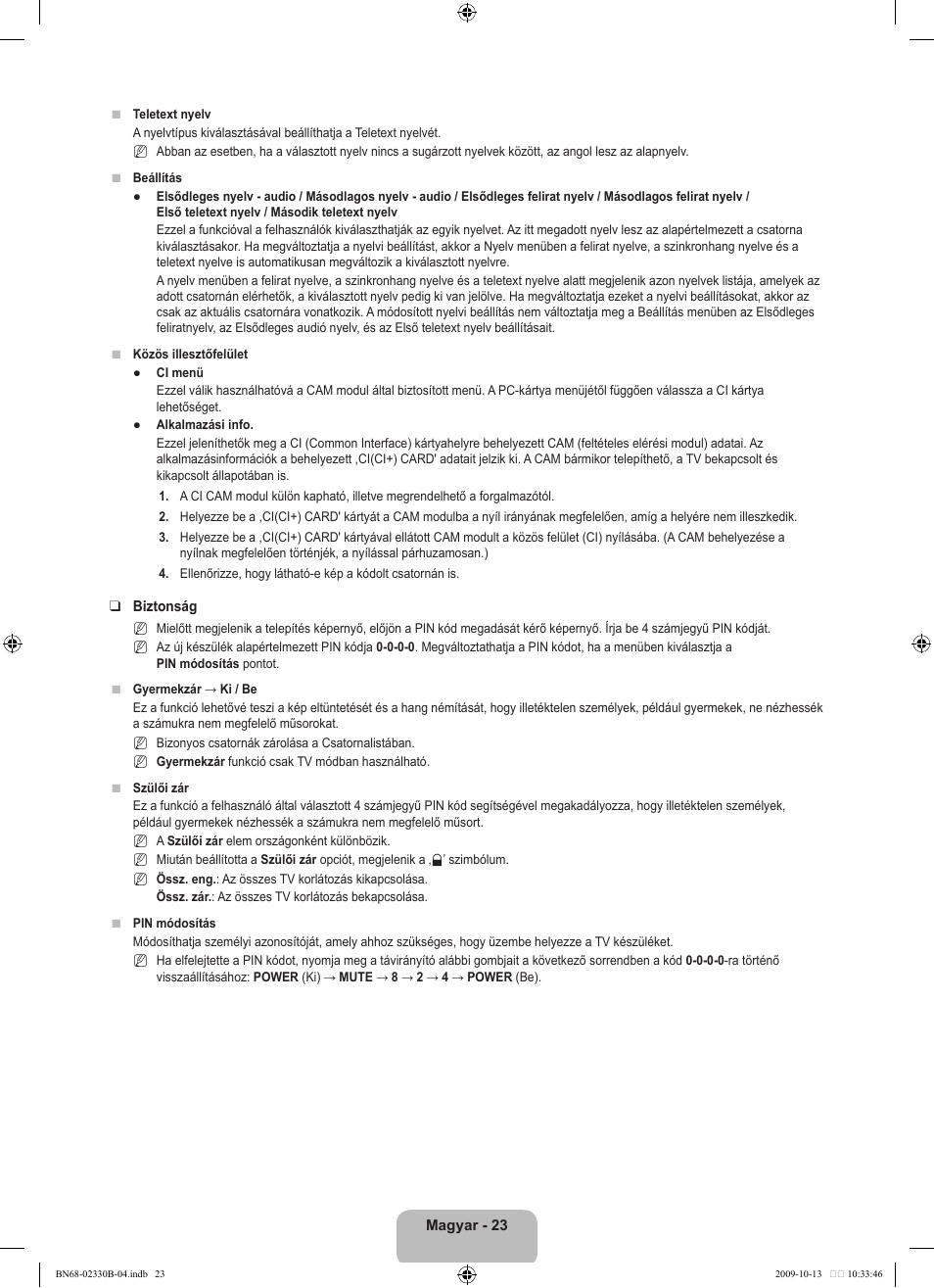 Samsung UE40B8000XW User Manual | Page 107 / 702