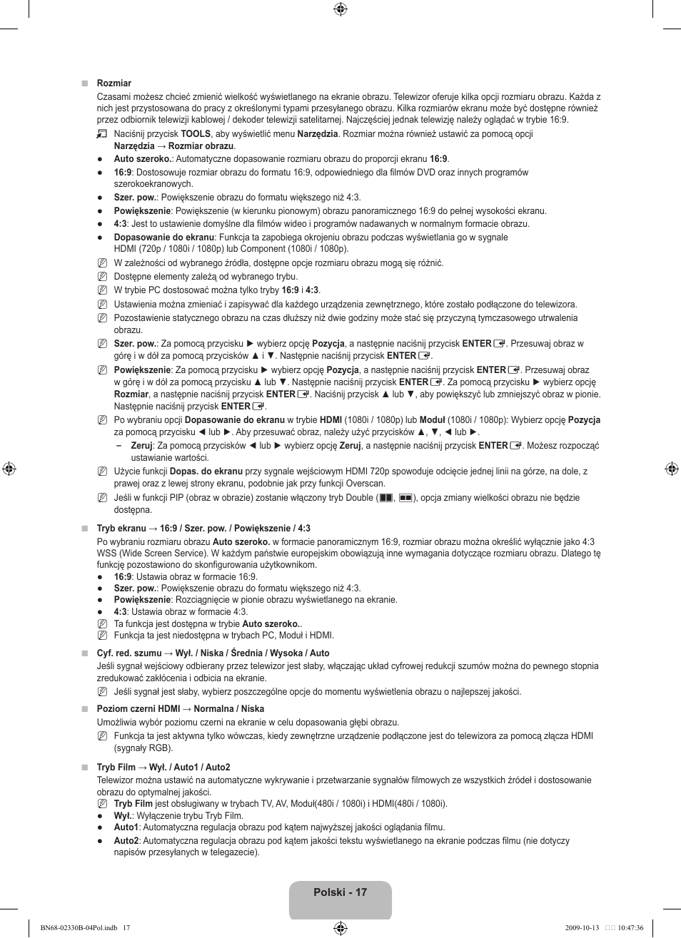 Samsung UE40B8000XW User Manual | Page 169 / 702