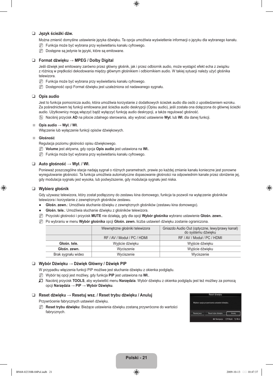 Samsung UE40B8000XW User Manual | Page 173 / 702