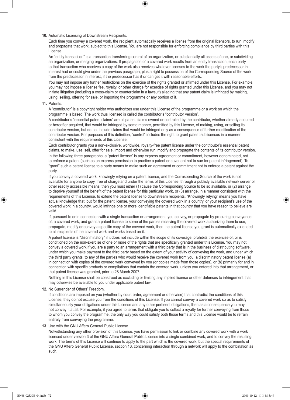 Samsung UE40B8000XW User Manual | Page 74 / 702
